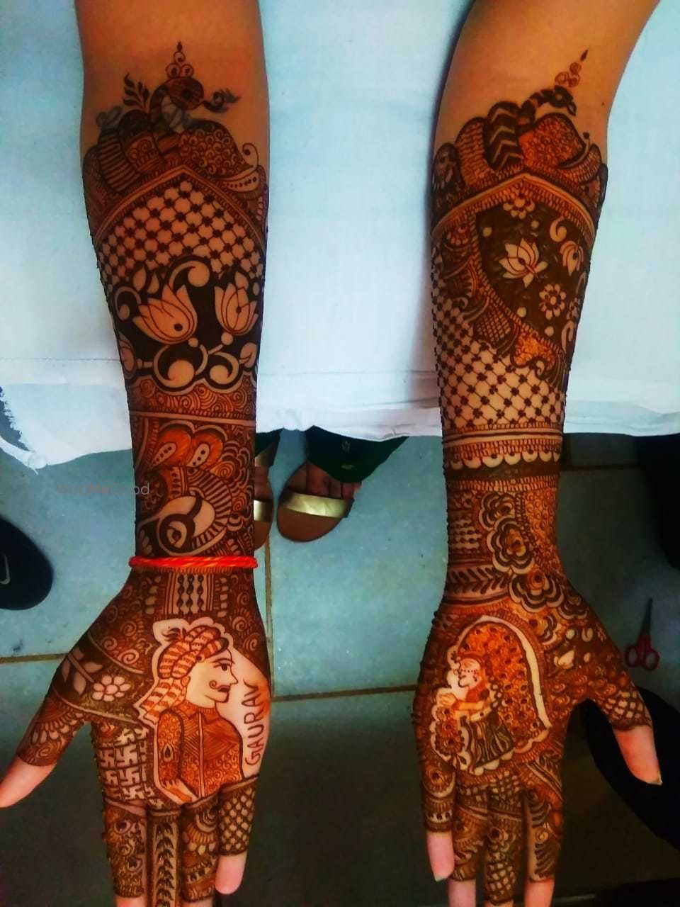 Photo From best bridal mehandi dzines - By Saksham Mehandi Art