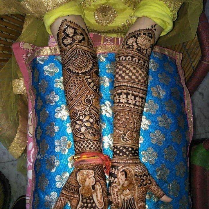 Photo From best bridal mehandi dzines - By Saksham Mehandi Art