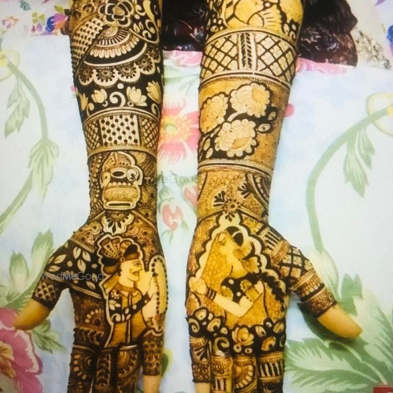 Photo From best bridal mehandi dzines - By Saksham Mehandi Art