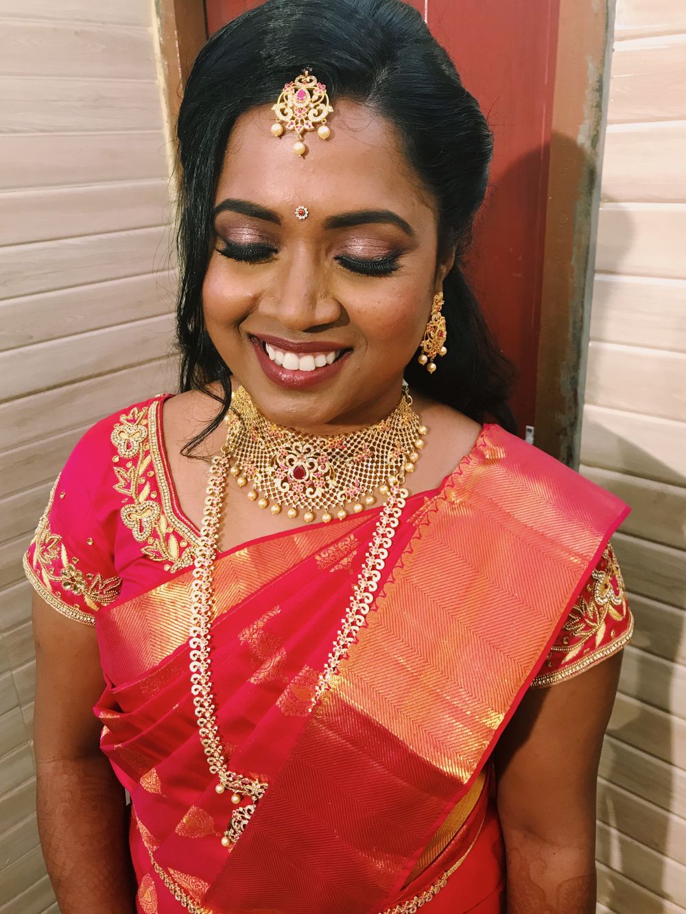 Photo From Vidhya’s Reception look - By Vannam Makeup Artistry