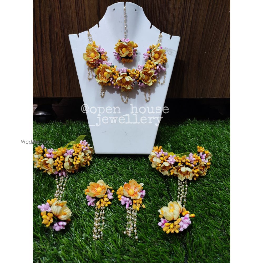 Photo From full floral set - By Open House Jewellery