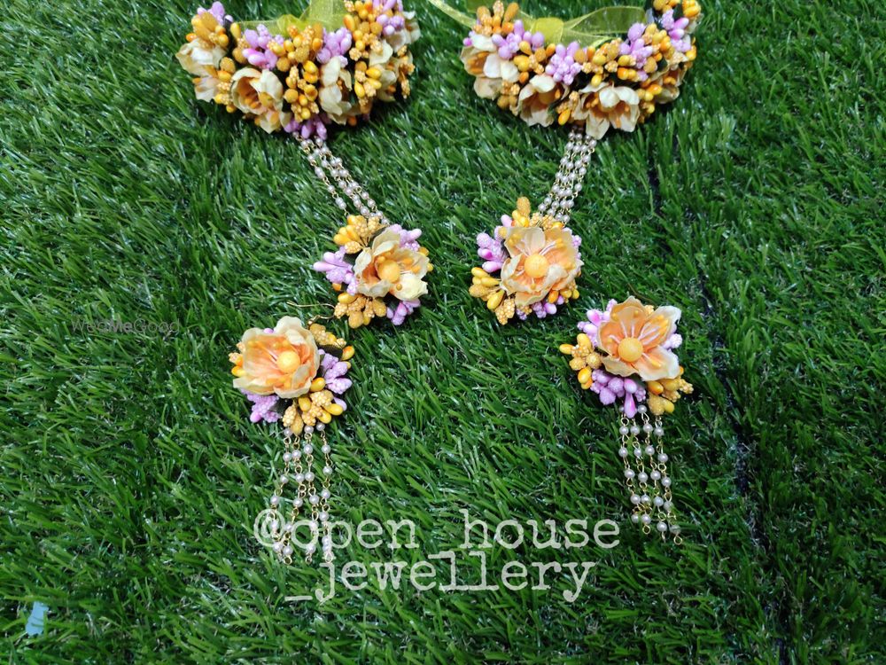 Photo From full floral set - By Open House Jewellery