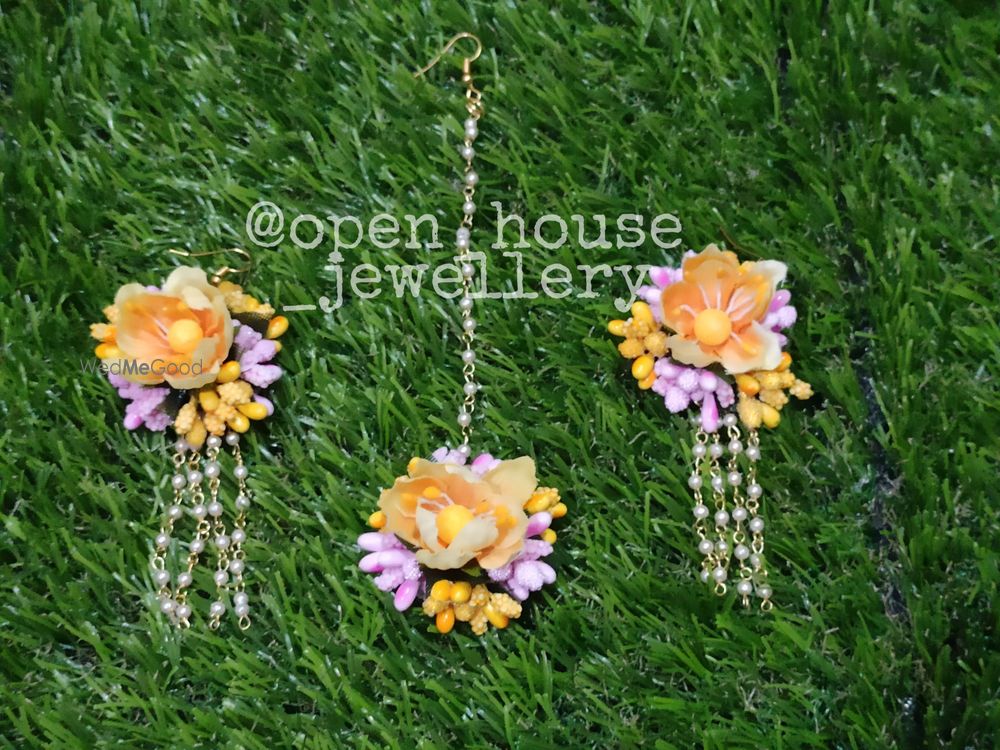Photo From full floral set - By Open House Jewellery