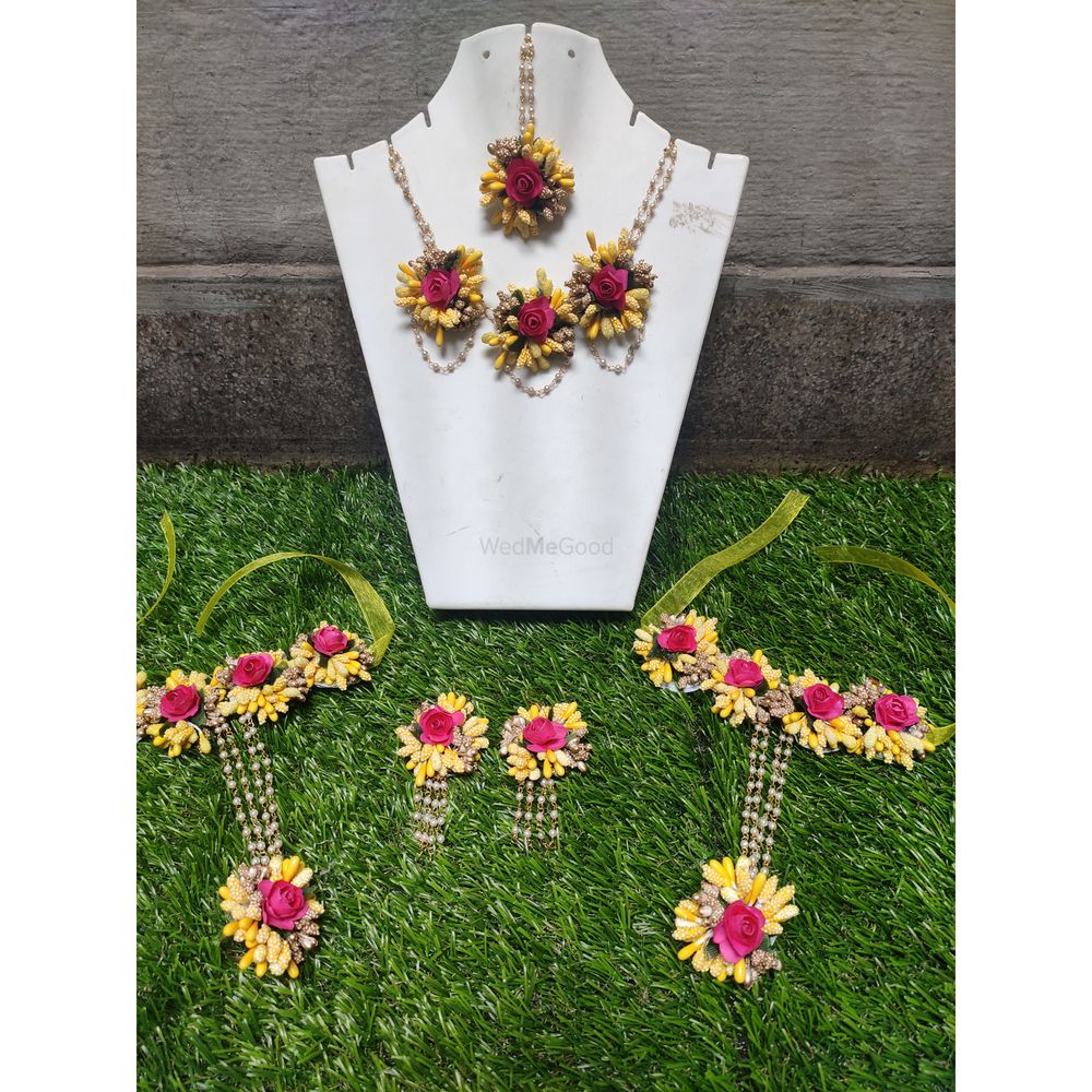 Photo From full floral set - By Open House Jewellery