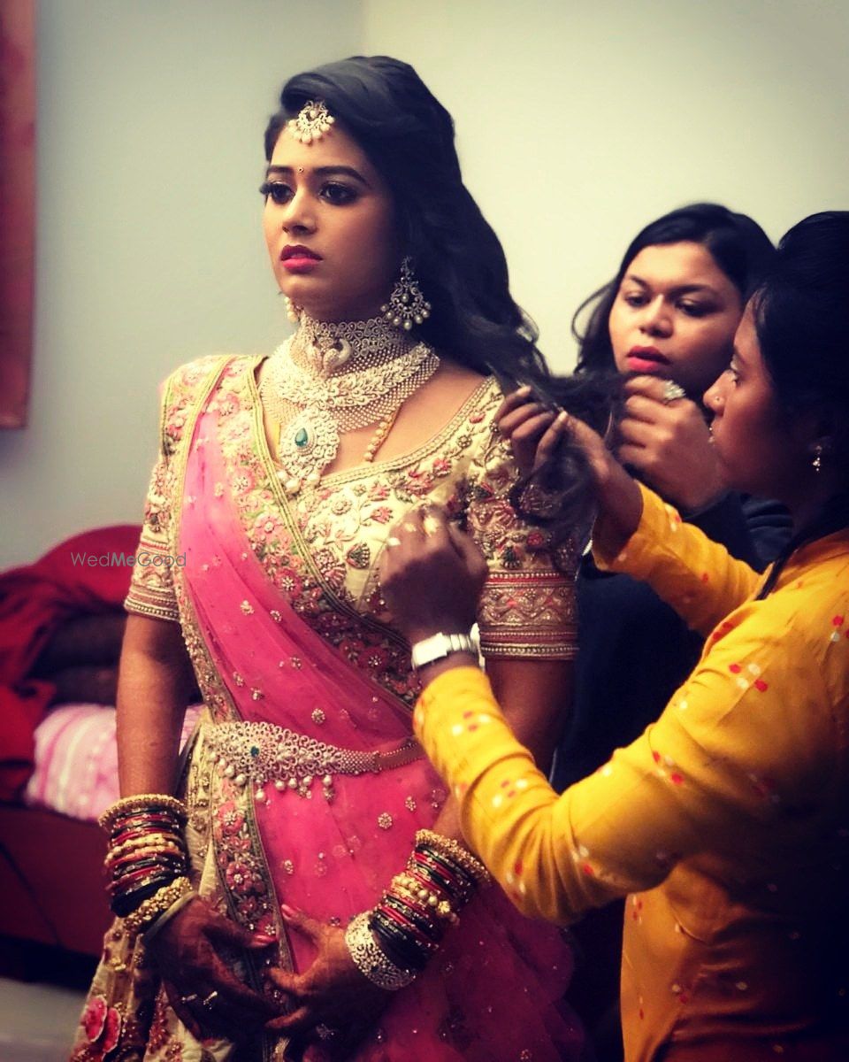 Photo From Inchara Wedding - By Makeovers by Lavanya