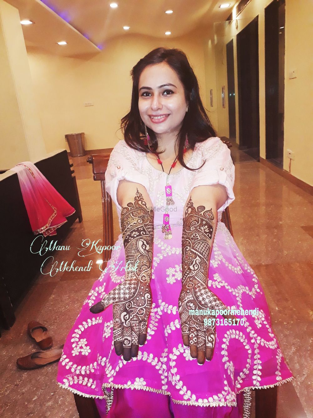 Photo From Jaspriya weds Nitin - By Manu Kapoor Mehendi Artist