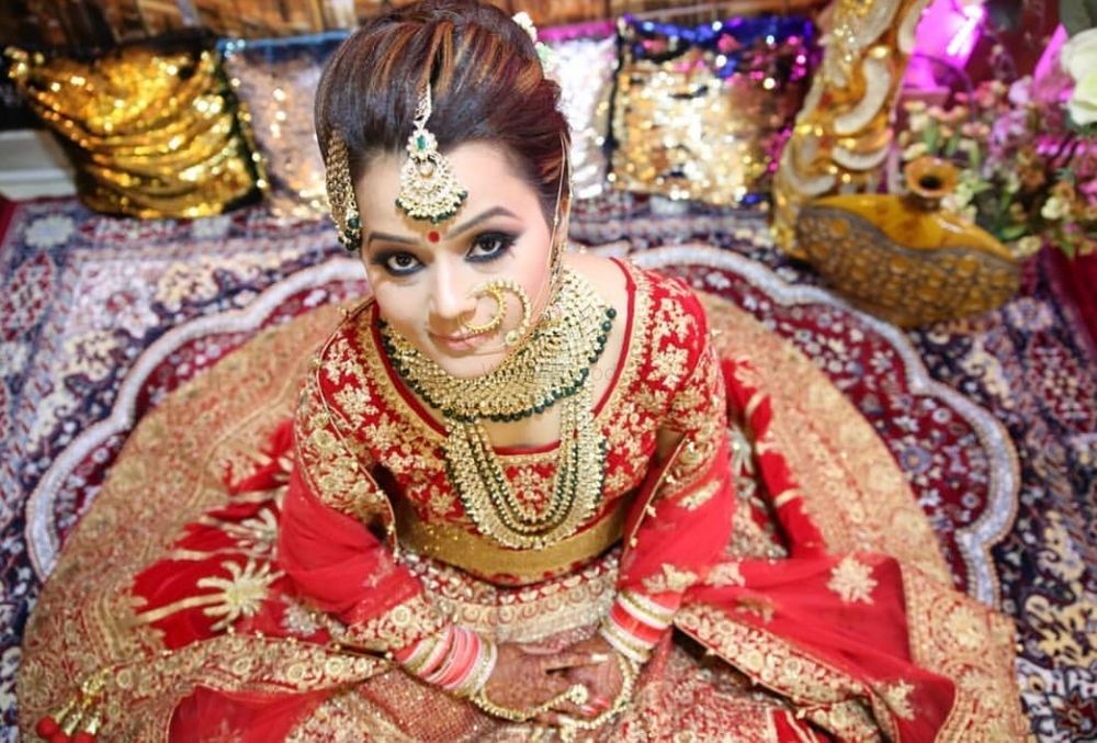 Photo From Sakshi’s Wedding  - By Makeovers by Amisha Chugh