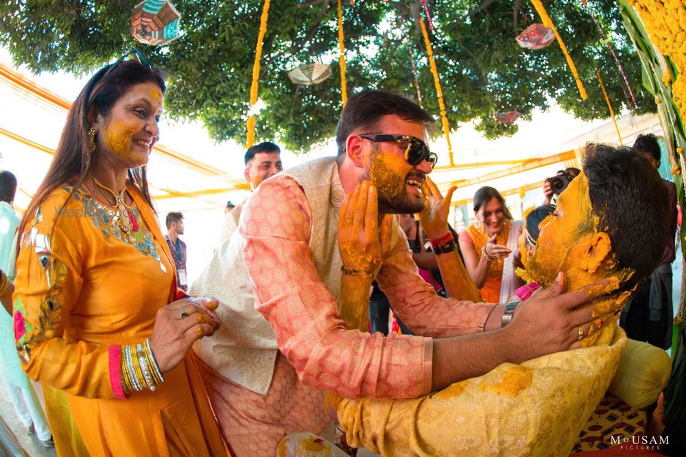 Photo From Charu’s Haldi - By Mousam Pictures