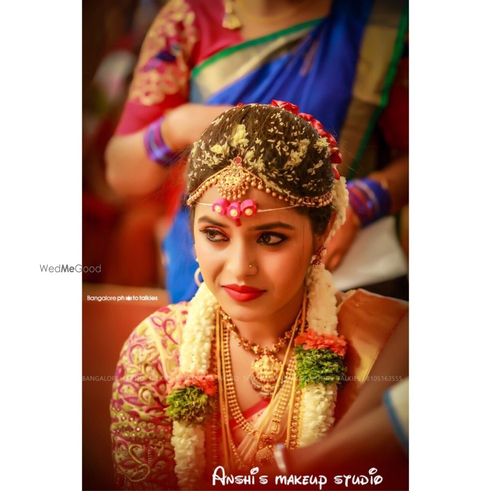 Photo From Teju weds Sharath - By Anshi's Makeup Studio