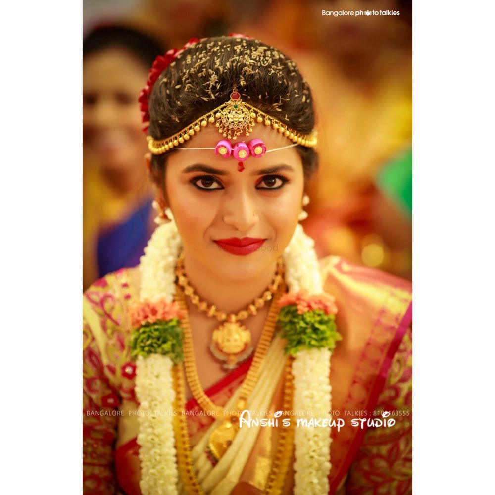 Photo From Teju weds Sharath - By Anshi's Makeup Studio