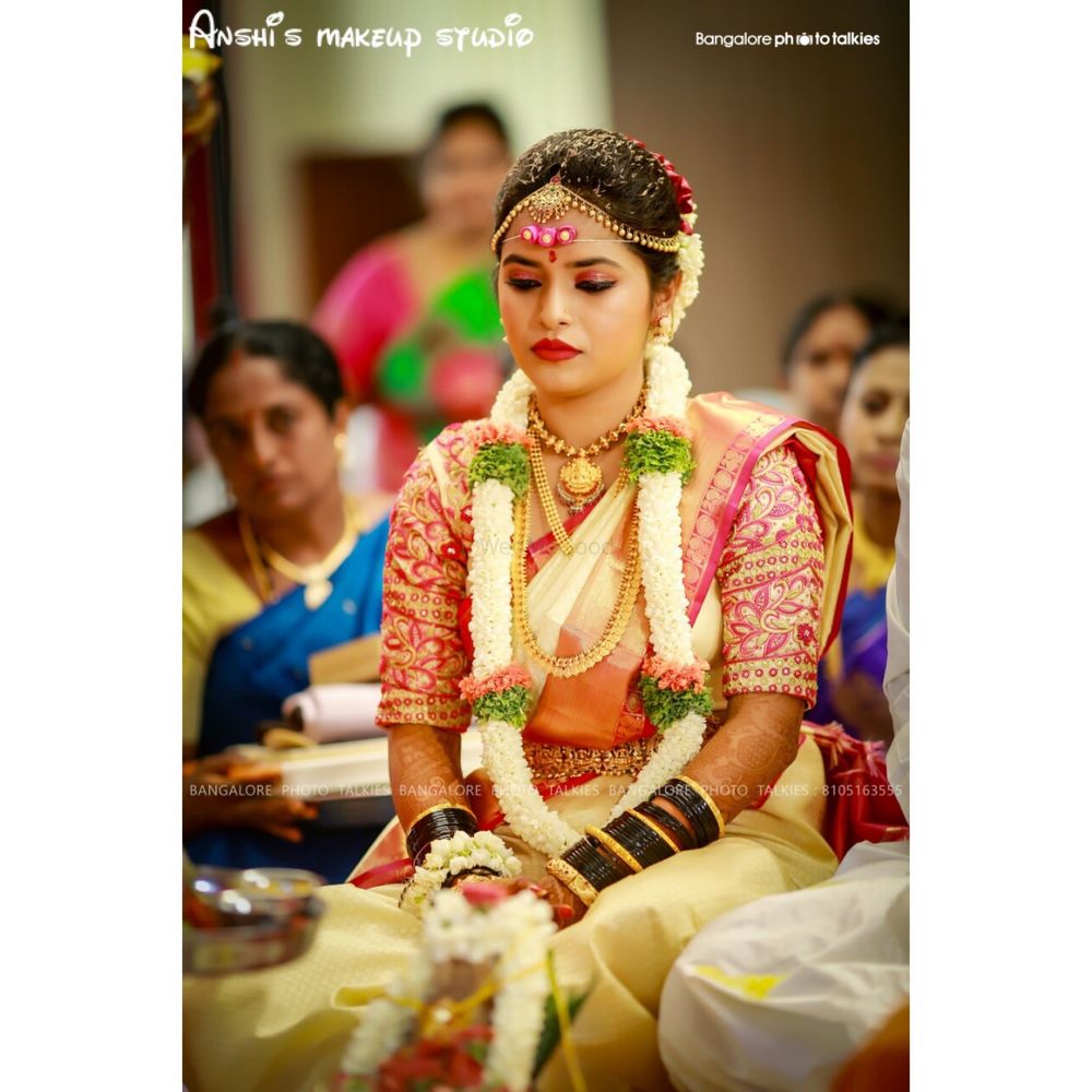 Photo From Teju weds Sharath - By Anshi's Makeup Studio