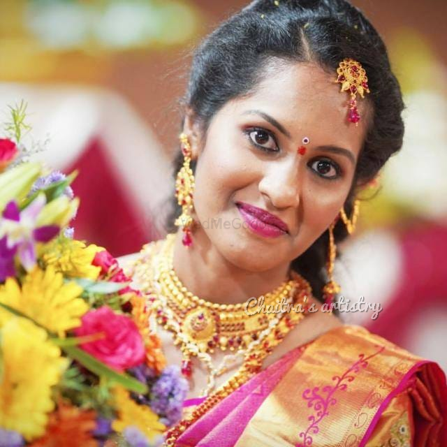 Photo From Rashmitha's Engagement - By Makeup by Chaitra