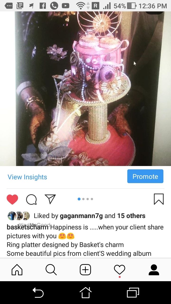Photo From Ring platter for engagement - By Basket's Charm Gift