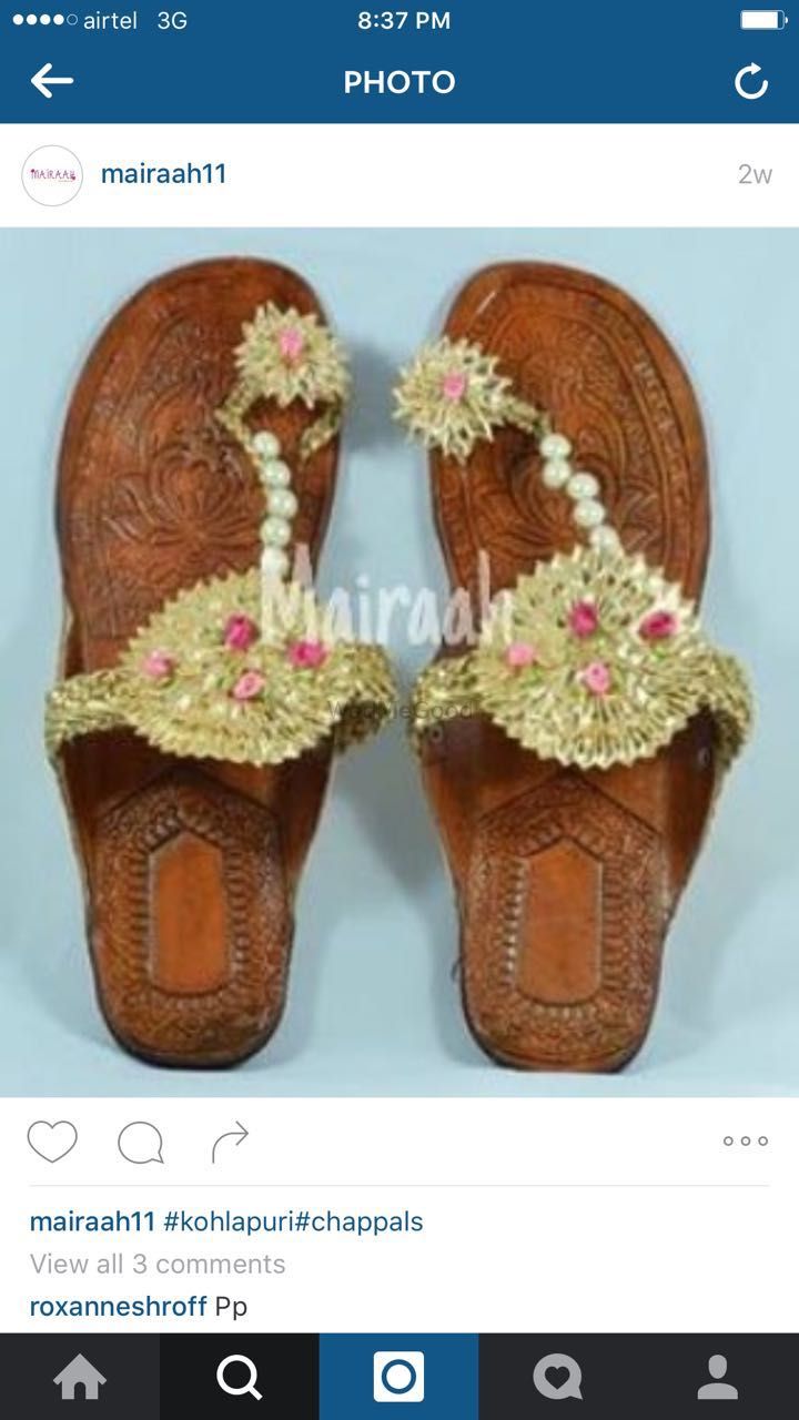 Photo From kohlapuri chappals - By Mairaah- The Creative Way