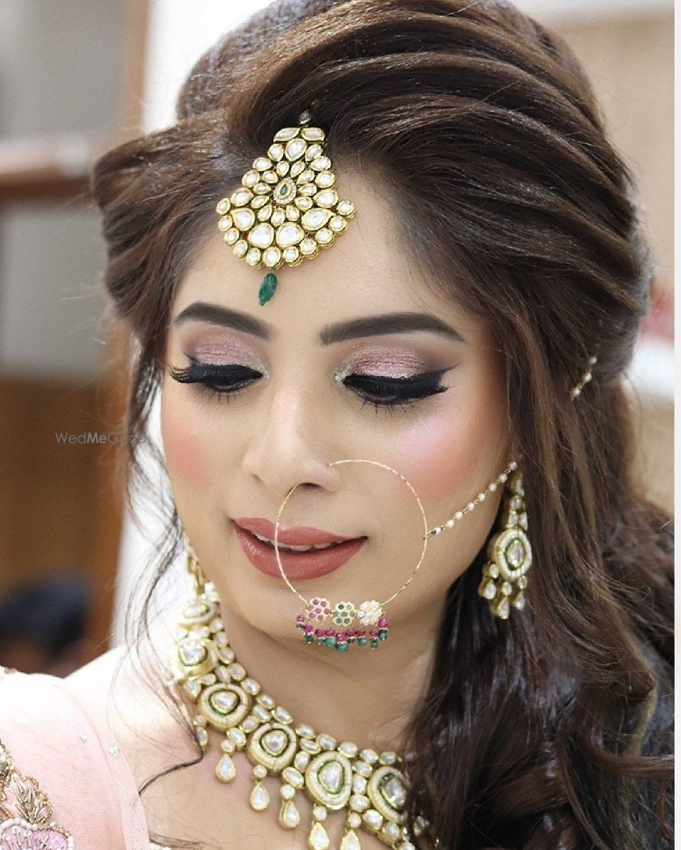 Photo From Reception Bride - By Makeover by Swati Singh