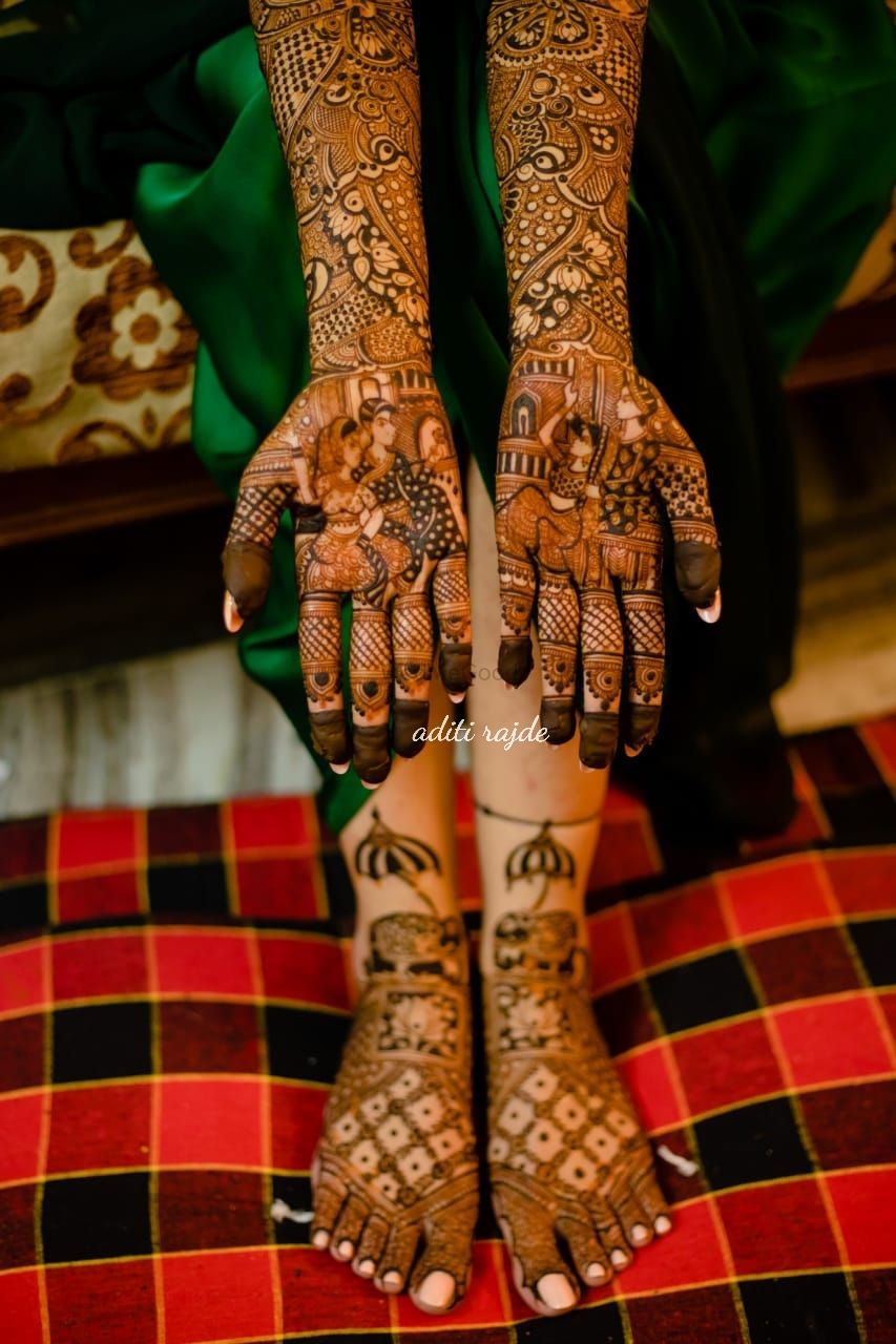 Photo From Agrima agrawal - By Aditis Mehendi Art