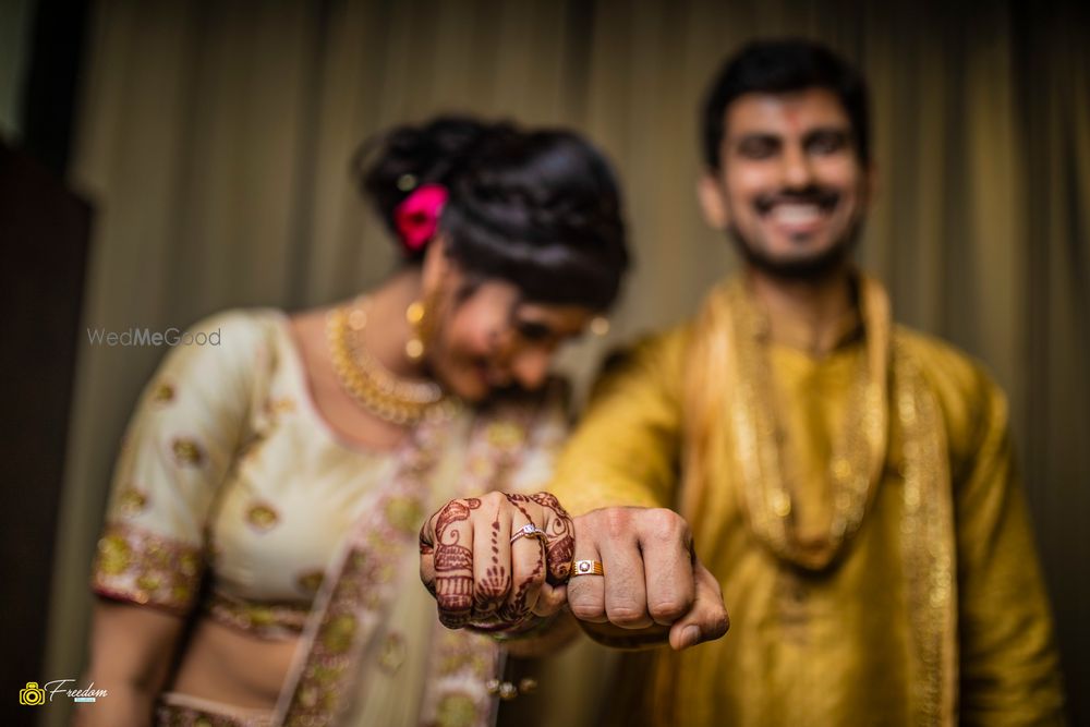 Photo From Saumya Engagement - By Freedom Studios