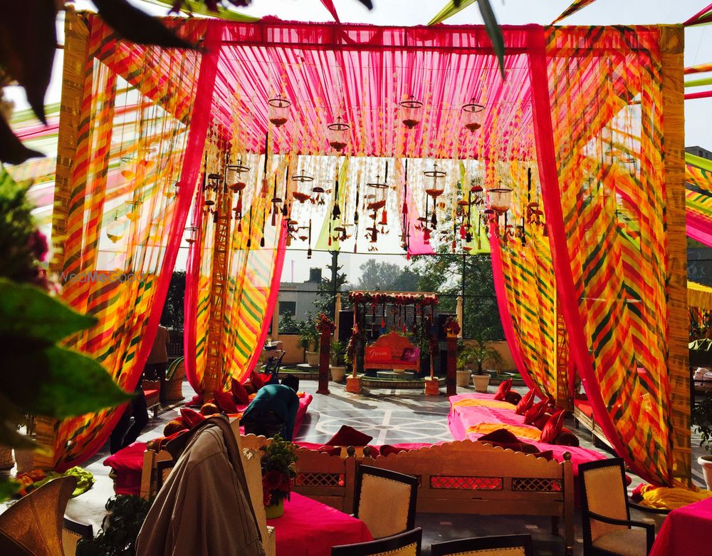 Photo From Contemporary Rajasthani Mehendi - By Nuptials by Priyanka Pandey - Decor