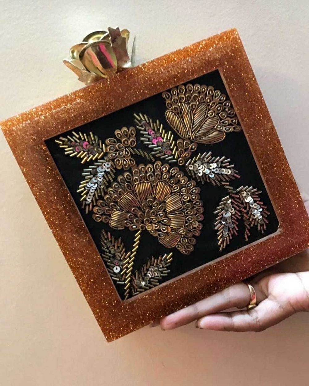 Photo From Wooden Clutches - By Glitterzz Creatio