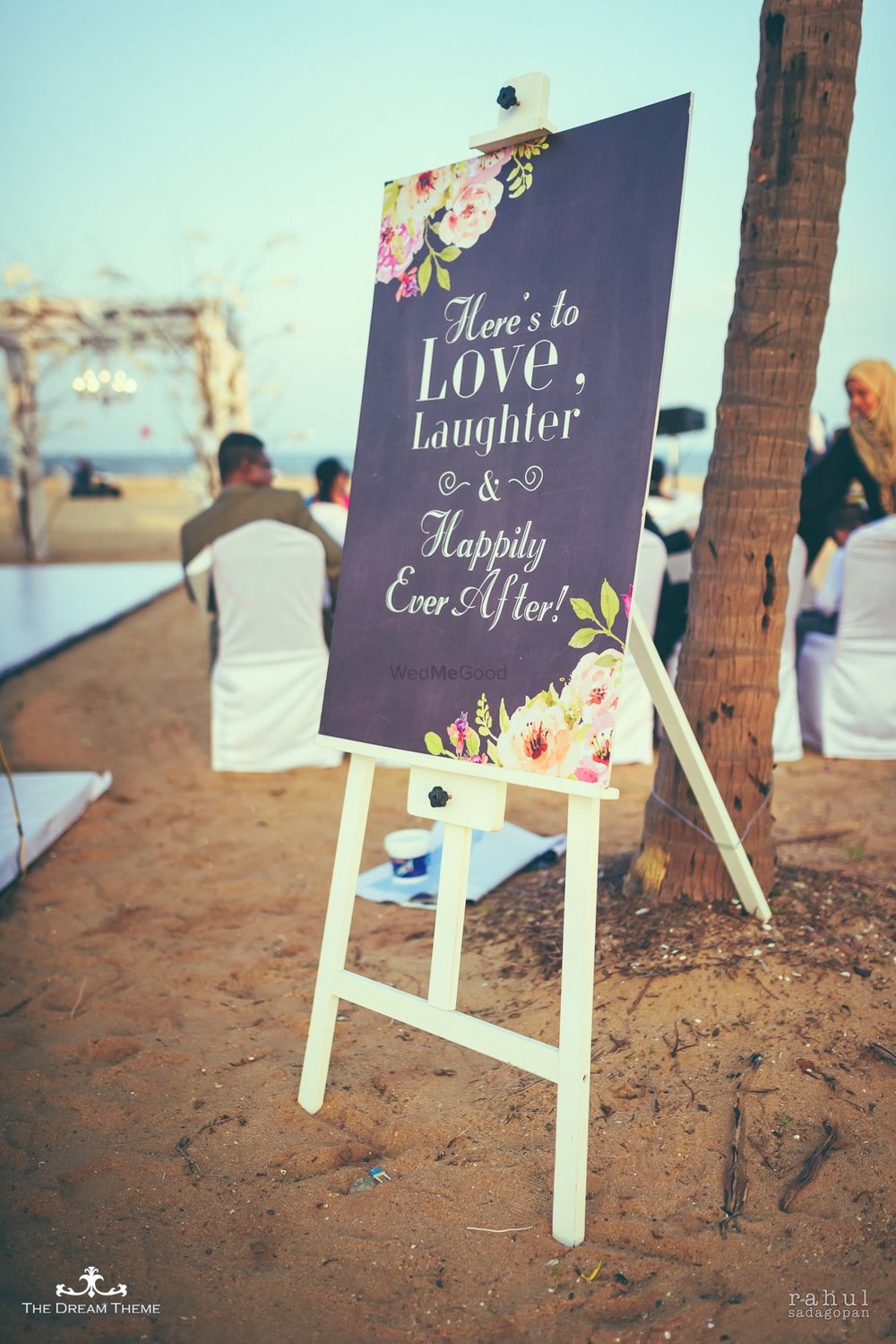 Photo of chalkboard with written signs