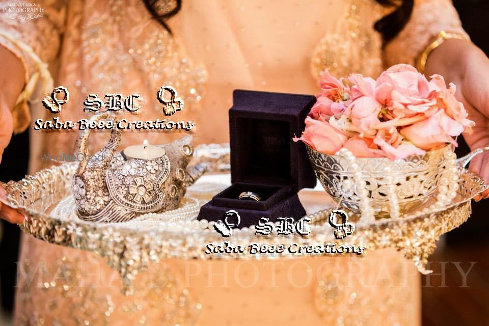 Photo From engagement ring platter - By Saba Beee Creations