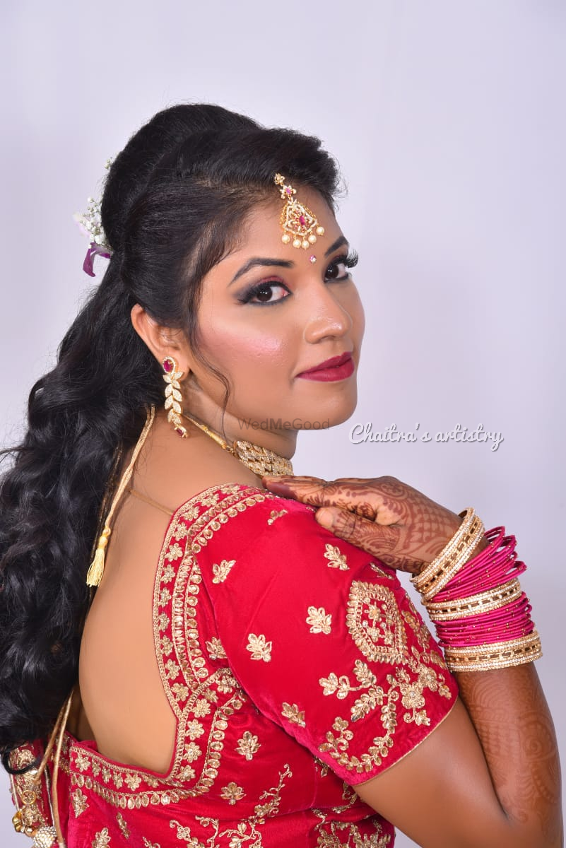 Photo From Srividhya's reception - By Makeup by Chaitra