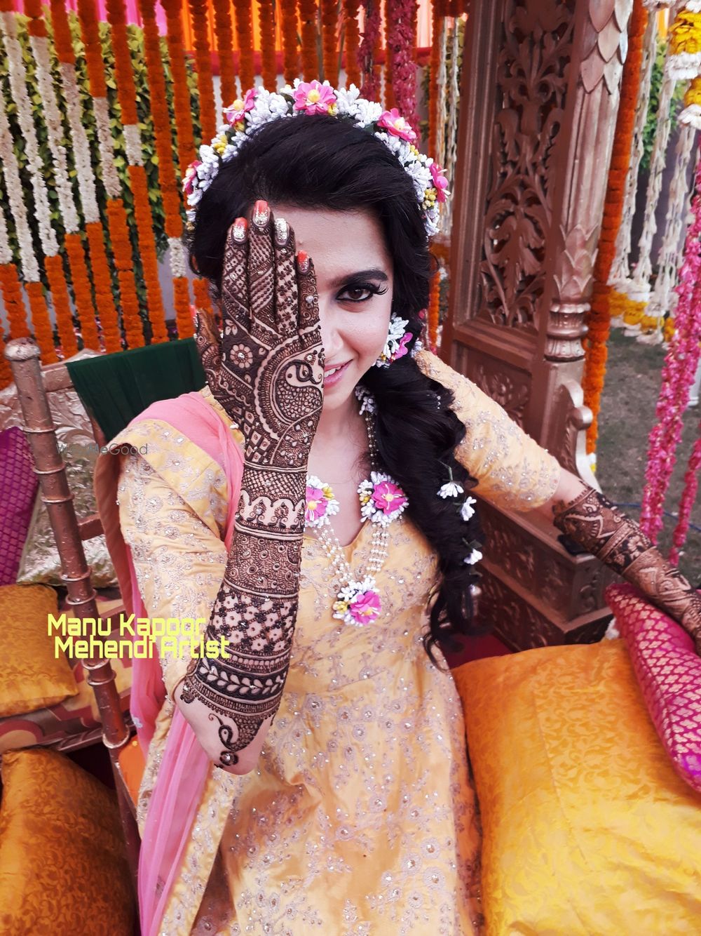 Photo From Vaishali Mehendi function - By Manu Kapoor Mehendi Artist