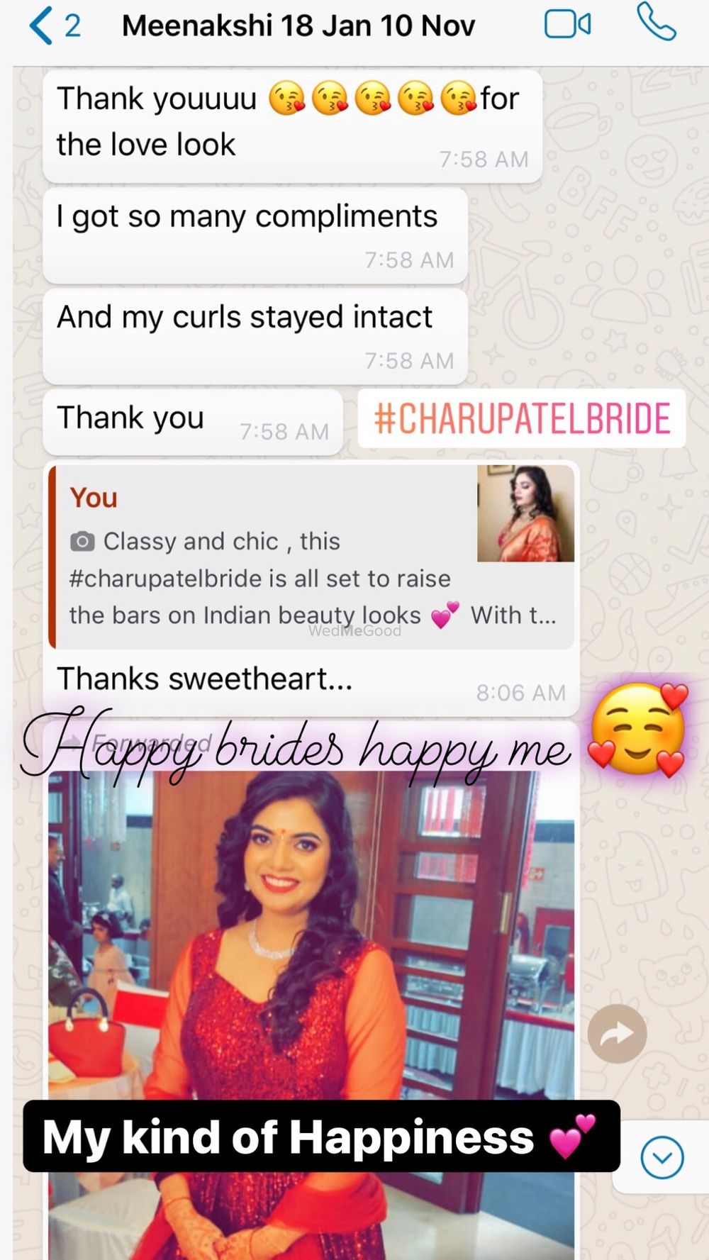 Photo From Happy client diaries  - By Charu Patel’s Professional Makeup