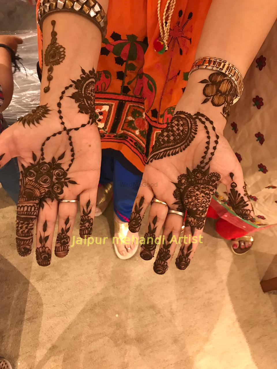 Photo From Happy Clients - By Jaipur Mehandi Artist