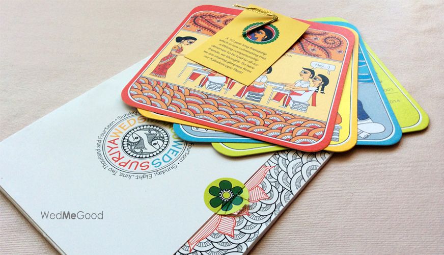 Photo From Madhubani inspired - By Pathrika Invitations