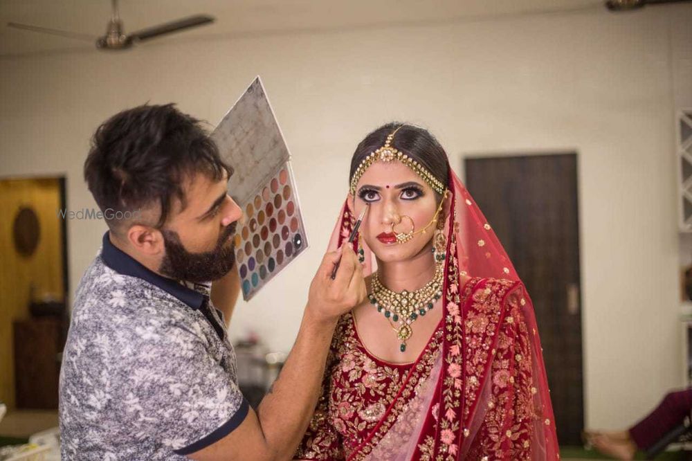 Photo From brides - By Makeovers by Nitin Girdhar