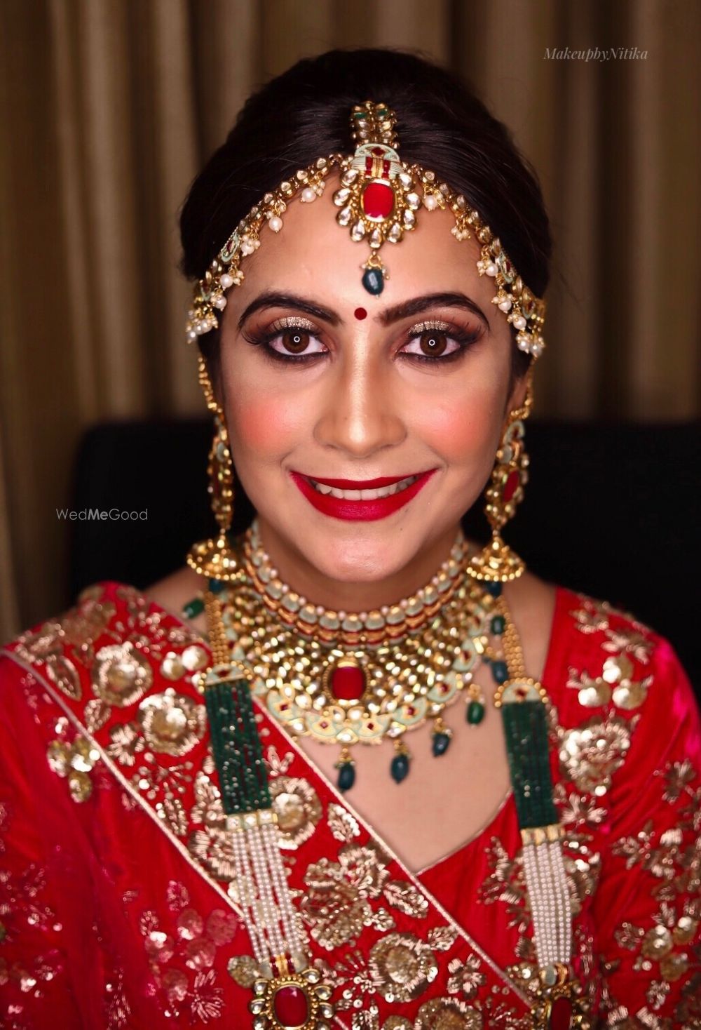 Photo From Shruti's Wedding, Engagement & Mehendi - By MakeupbyNitika