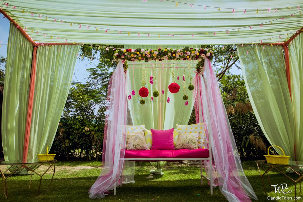 Photo From Dramatic couple entry with colour bombs - By The Wedding Planning Company