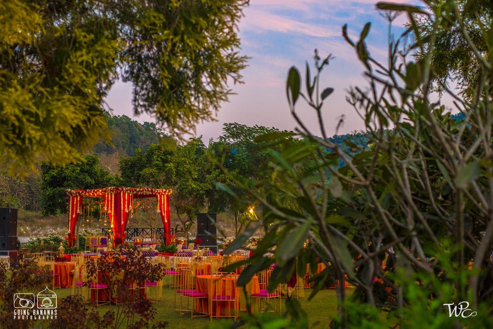 Photo From Stunning Red Mandap in the Jungle  - By The Wedding Planning Company