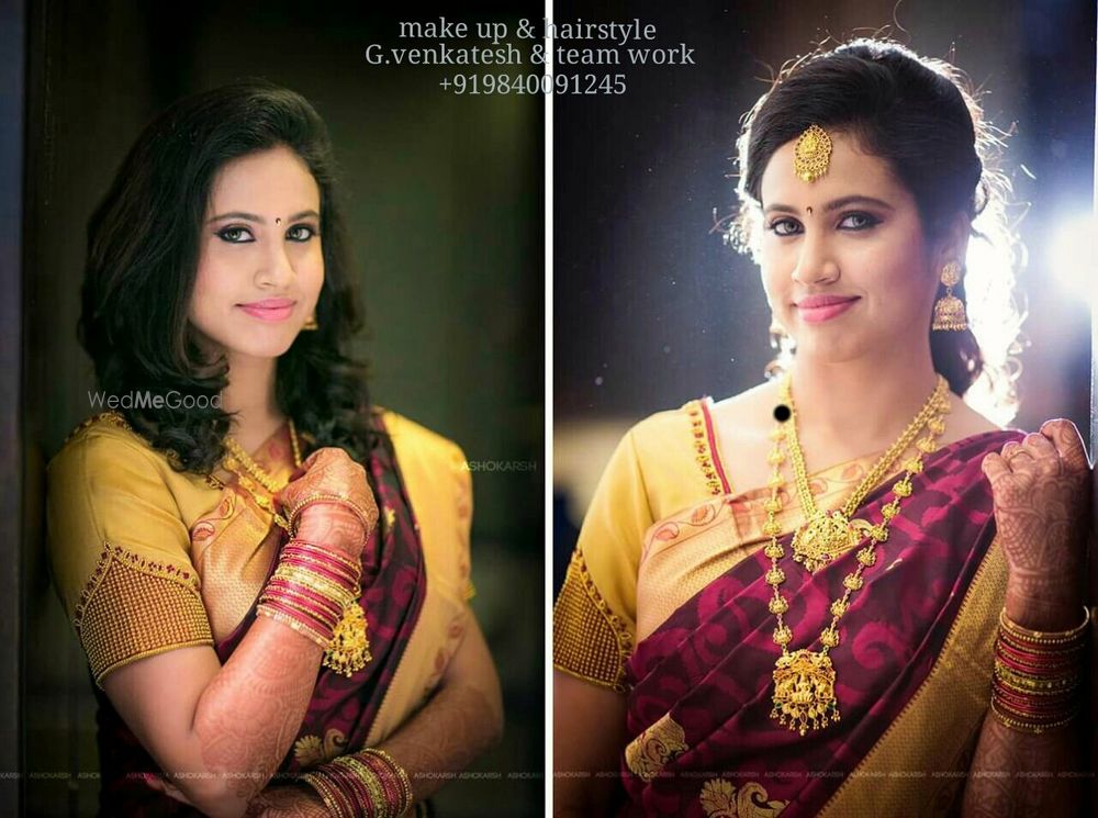 Photo From Recent Work Wedding - By Venkatesh Makeup Artist