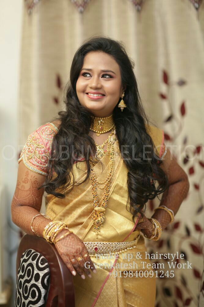 Photo From Recent Work Wedding - By celebrity makeup artist g venkatesh