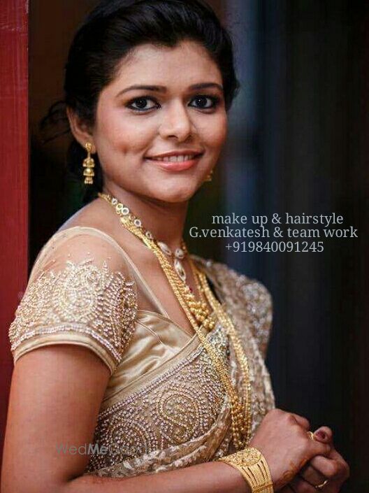 Photo From Recent Work Wedding - By celebrity makeup artist g venkatesh