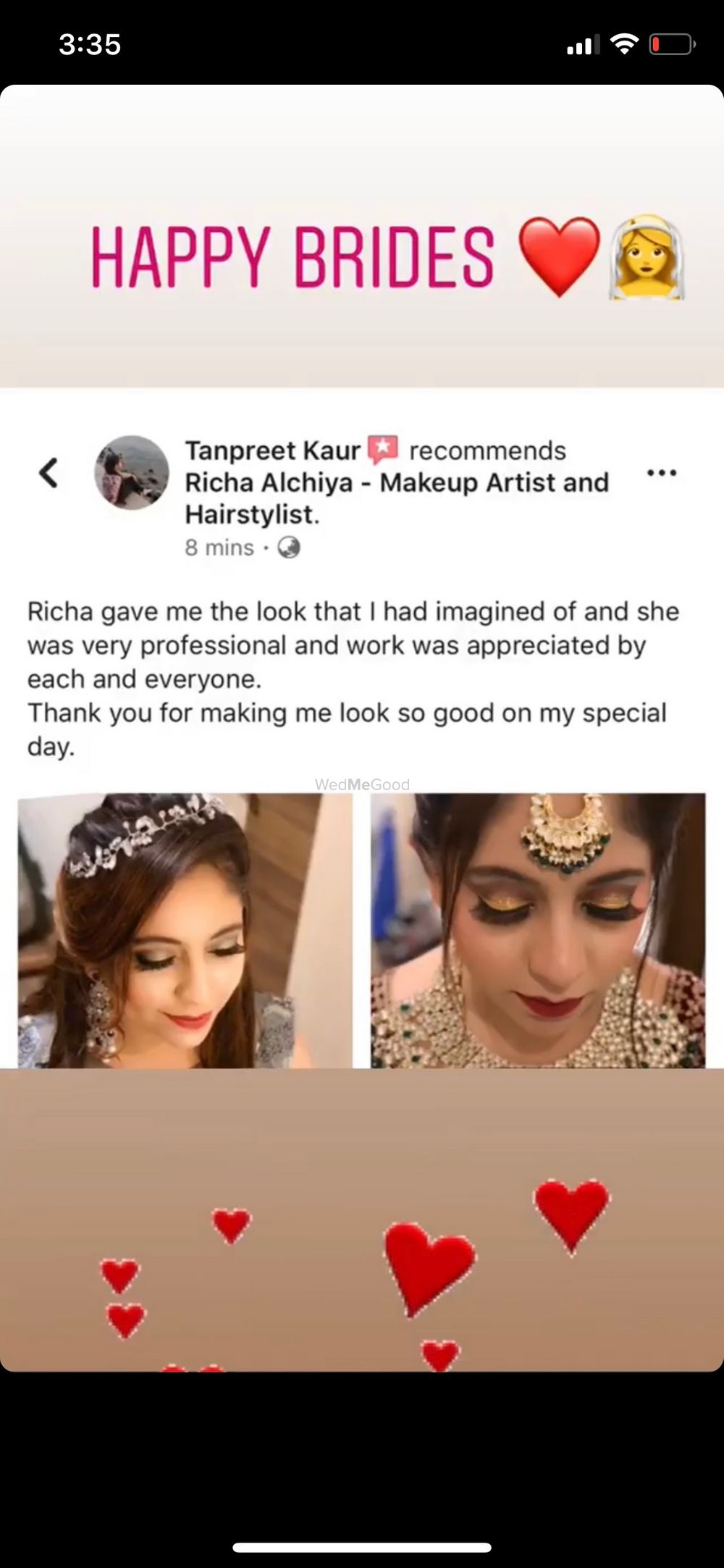 Photo From review & love from my brides - By Richa Alchiya Makeup Artist and Hairstylist