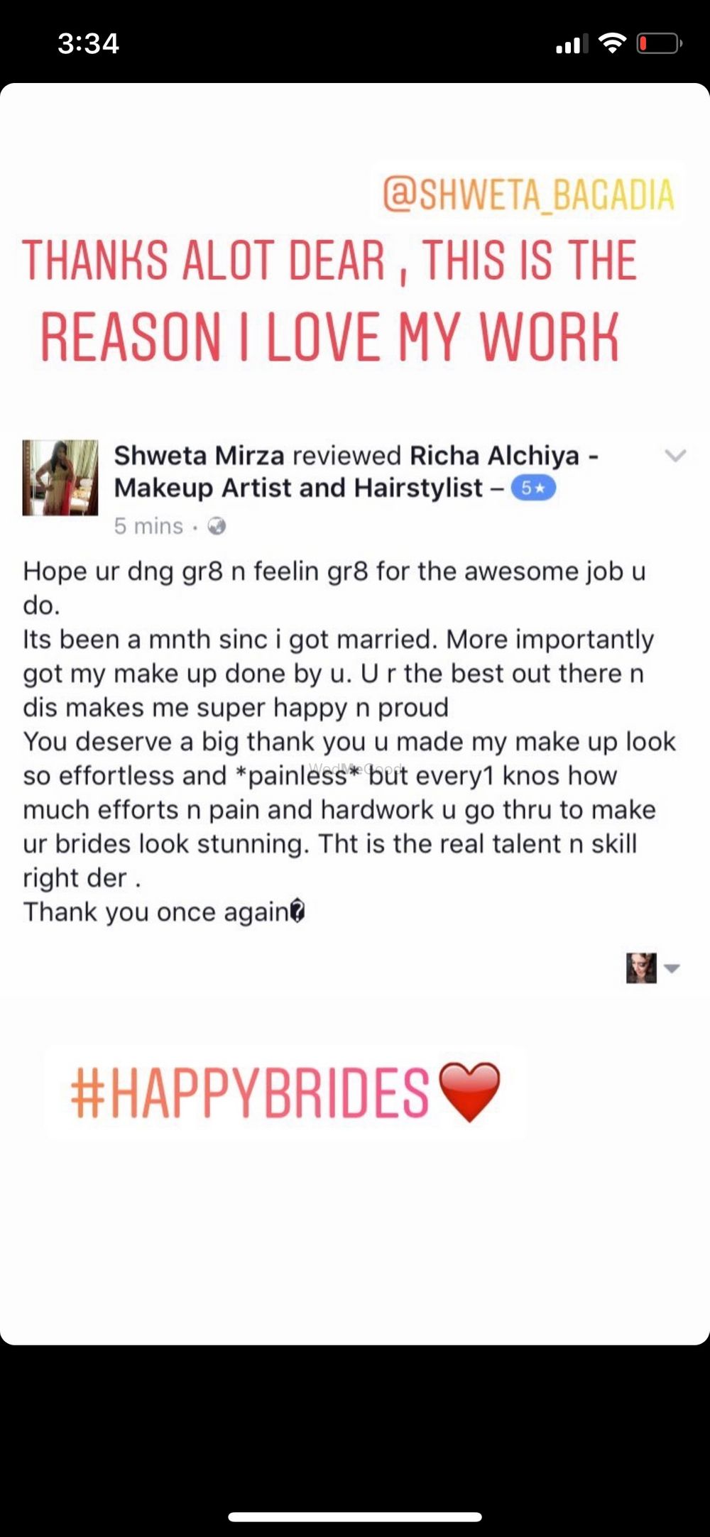 Photo From review & love from my brides - By Richa Alchiya Makeup Artist and Hairstylist