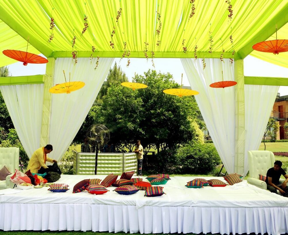 Photo of Haldi decor
