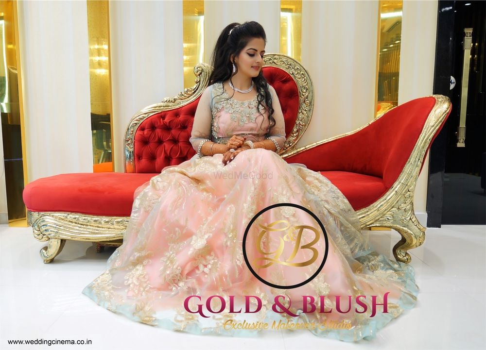 Photo From Here’s my prettiest bride simran - By Gold & Blush Makeover Studio 