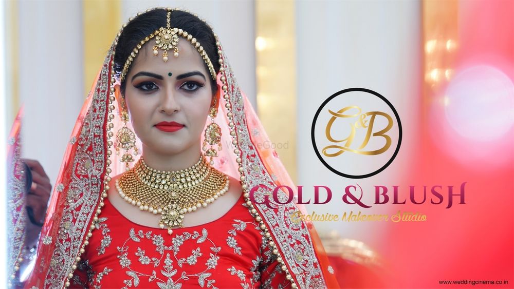 Photo From Here’s my prettiest bride simran - By Gold & Blush Makeover Studio 