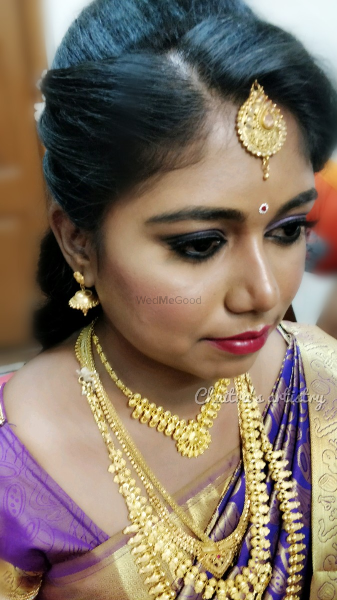 Photo From Bindhu's reception - By Makeup by Chaitra