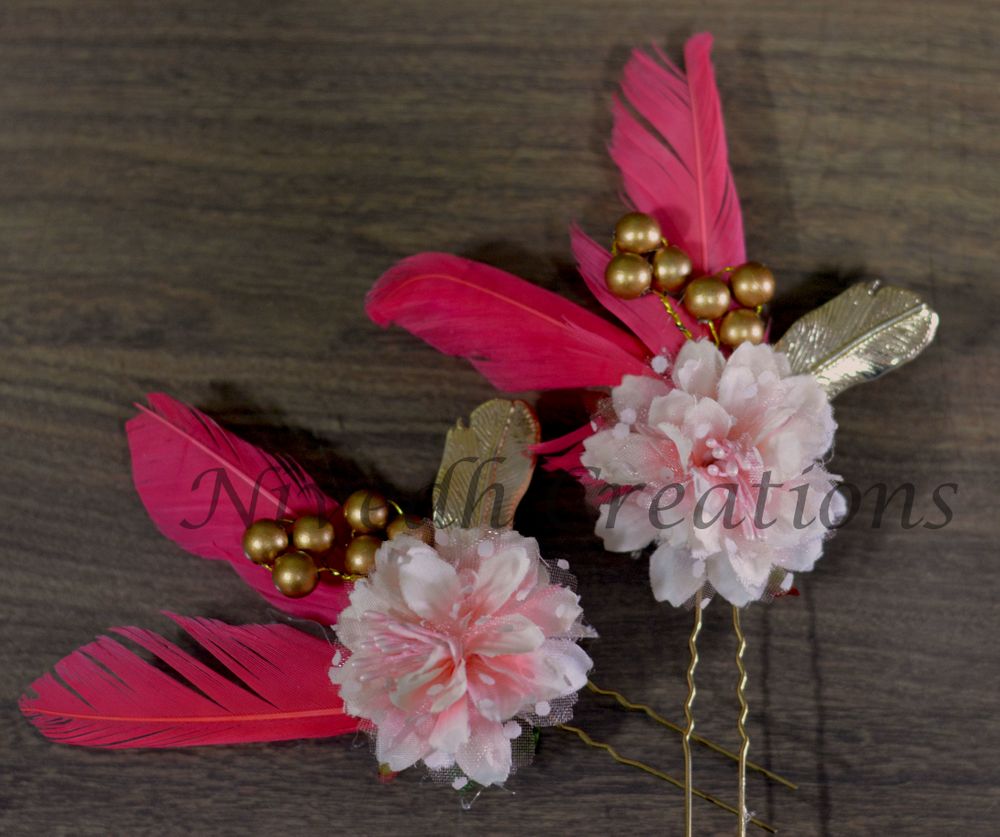 Photo From Hair accessories - By Nivedh Creations