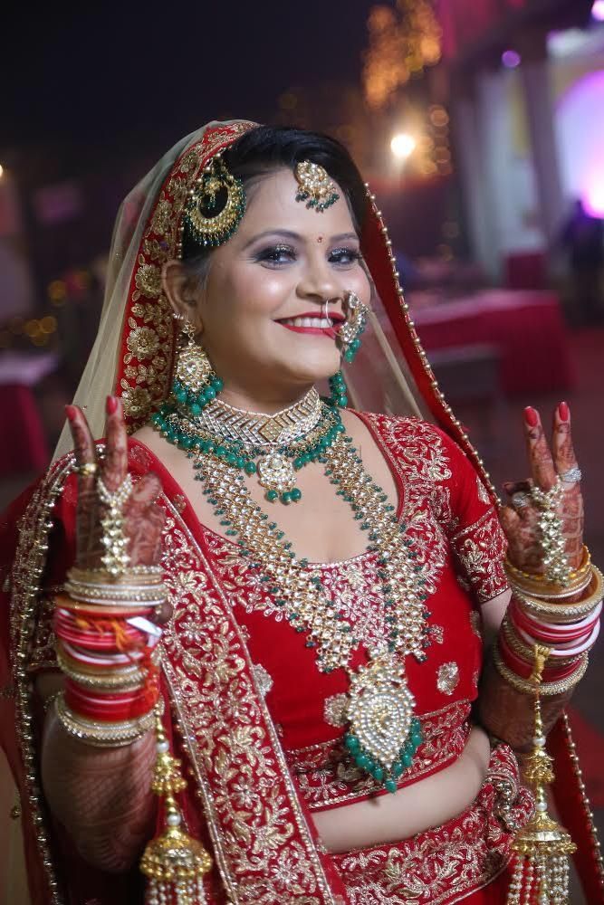 Photo From Jagriti on her wedding day ? - By Makeup by Oosh