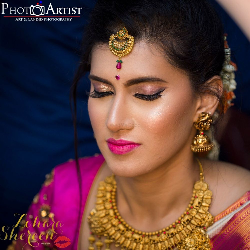 Photo From Aneeha South Indian Bride  - By Makeup Artist Zohara Shereen