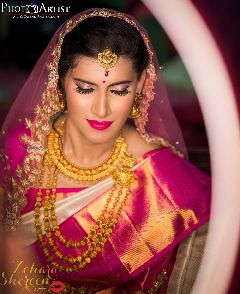 Photo From Aneeha South Indian Bride  - By Makeup Artist Zohara Shereen