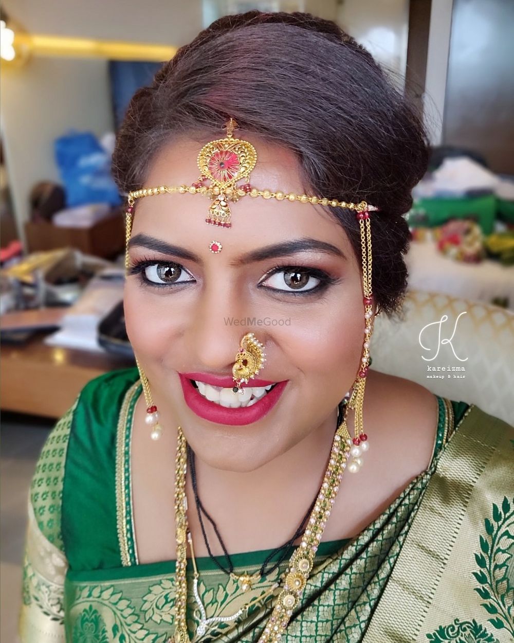 Photo From Dipti's Maharashtrian Wedding - By Kareizma Makeup & Hair 