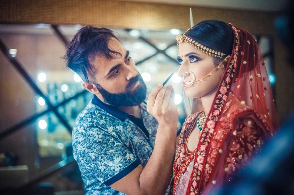 Photo From bridal makeup - By Makeovers by Nitin Girdhar