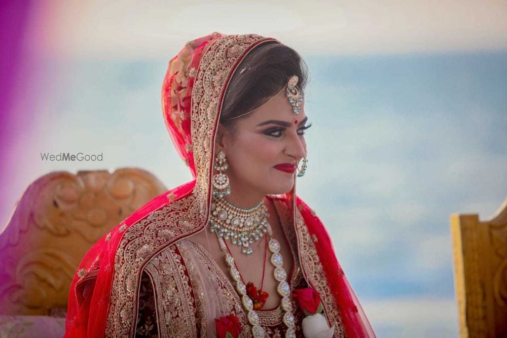 Photo From beautiful bride - By Makeovers by Nitin Girdhar